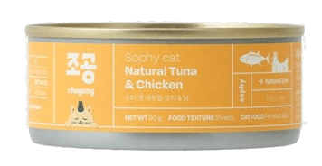 조공 조공 습식 주식캔 내추럴 참치+닭