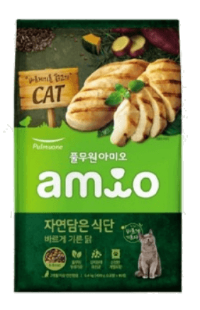 풀무원아미오 풀무원 아미오 캣 자연담은 식단 바르게 기른 닭