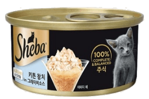 쉬바 쉬바 캣 주식캔 키튼 참치 그레이비소스