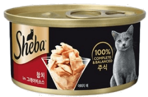 쉬바 쉬바 캣 주식캔 참치 그레이비소스