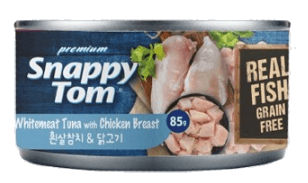 스내피톰 스내피톰 캣 프리미엄 흰살참치 앤 닭고기 캔