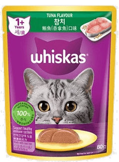 위스카스 위스카스 파우치 참치